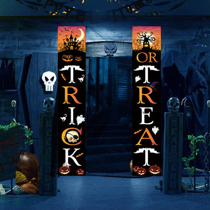 Doorway Halloween Banners Pair Oxford Cloth 180x30cm