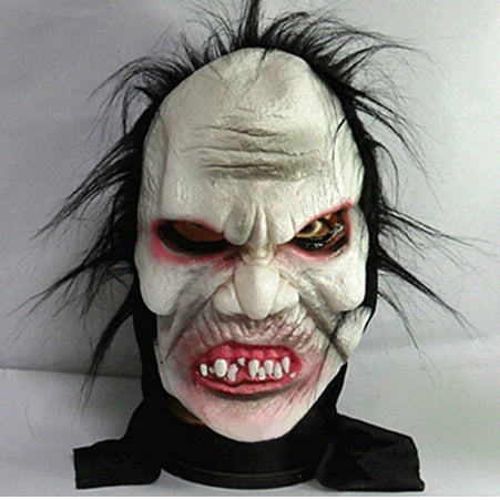Mask Halloween Grimace Zombie Full Face Horror Prop