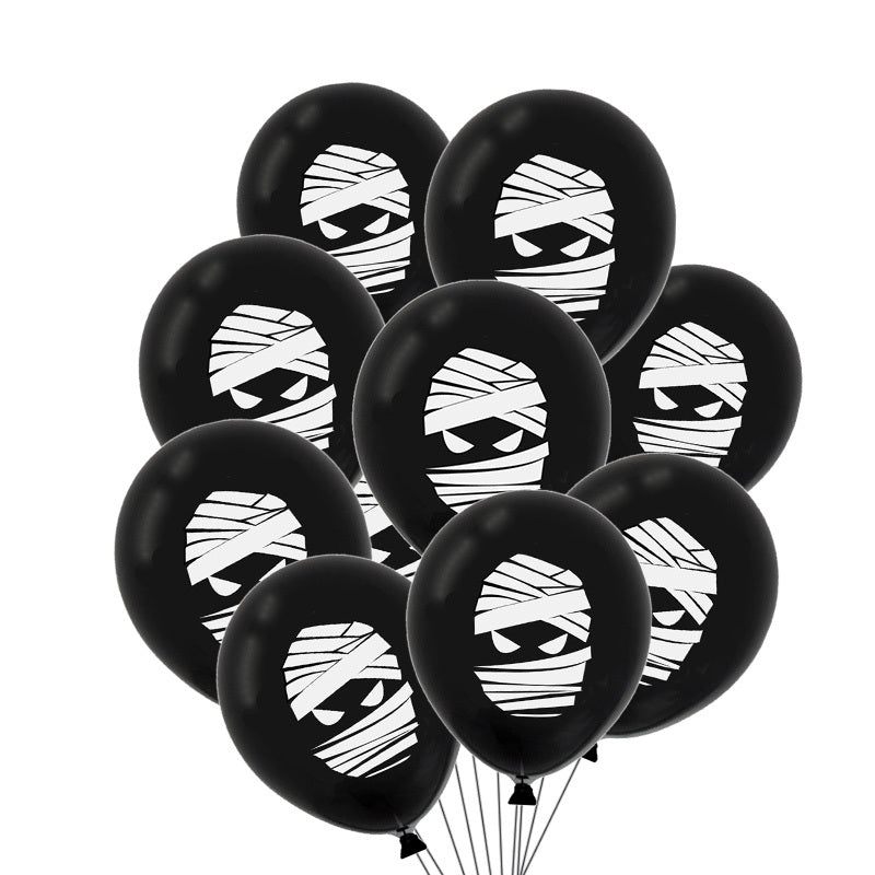 Balloons Halloween Garland Kit Halloween 2025 Party Decor