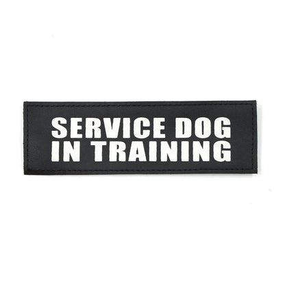 Service Dog Patch Black Harness Label Hook And Loop Fasteners Fall 2025 Simple On Off For Fast Identification