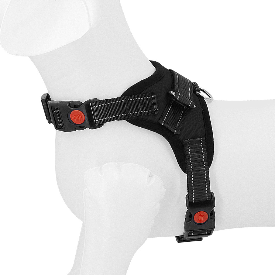 Dog Harness No-Choke Flexible Safety Harness Fall 2025 Trend Breathable Padding For Gentle Control