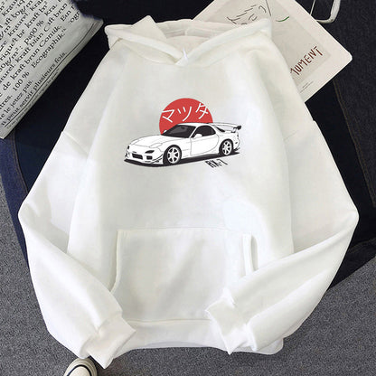 Light Unisex Hoodie - Drop-Shoulder, Cotton, Regular