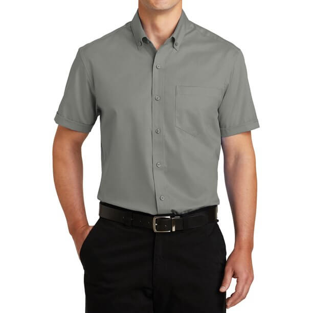 Men's Regular-Fit Polo Shirt in Soft Polyester with Button Closure, Short Sleeve Casual Top for Summer-6
