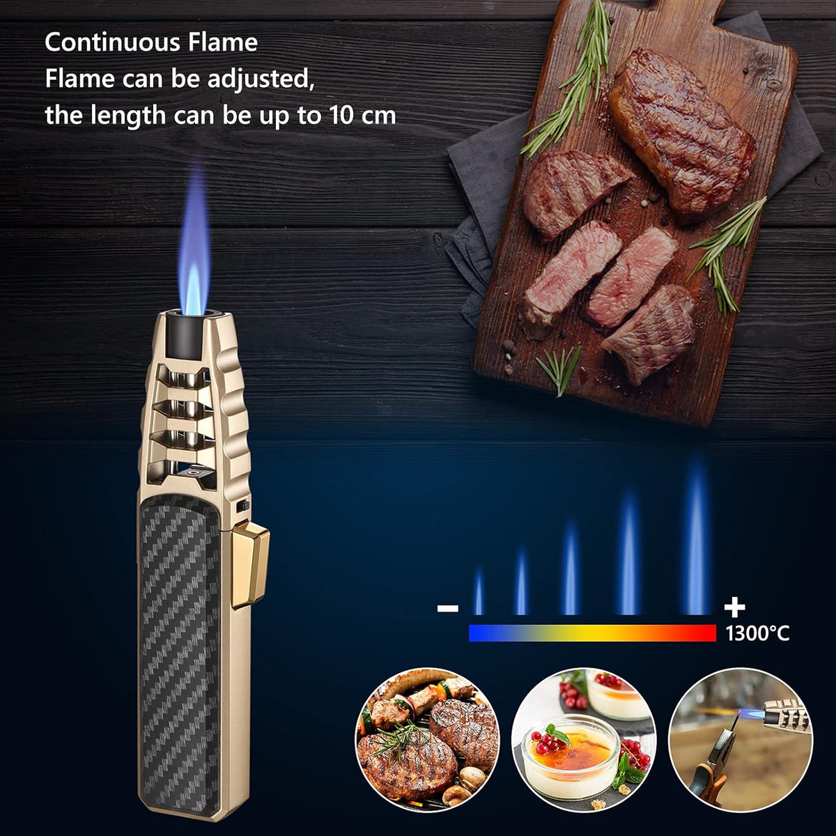 Torch Windproof Lighter Culinary Torch Fall 2025 Gift