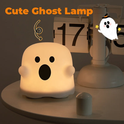 Night Silicone Light Touch Lamp Bedside Cute Halloween