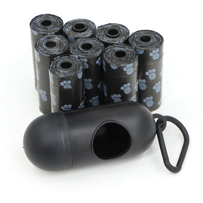 Dog2025 Edition Waste Bags With Dispenser - Heavy-Duty Leak-Proof Poop Bags, 8 Rolls Of 15, Travel-Ready Fall