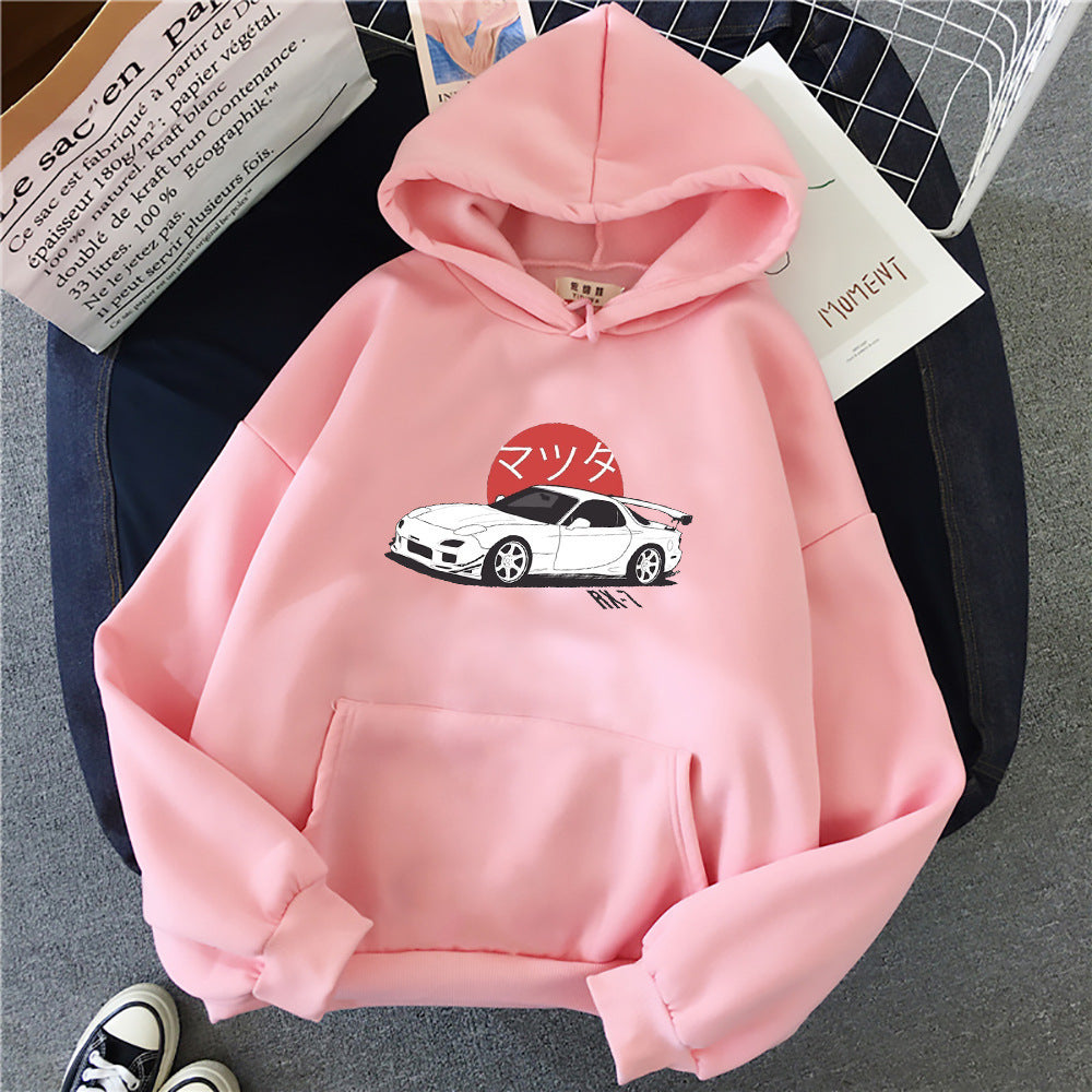Light Unisex Hoodie - Drop-Shoulder, Cotton, Regular
