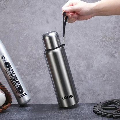 Vacuum Insulated Sports Bottle, Summer Travel 2026 Keeps Drinks Hot Or Cold – Stainless Steel Water Bottle
