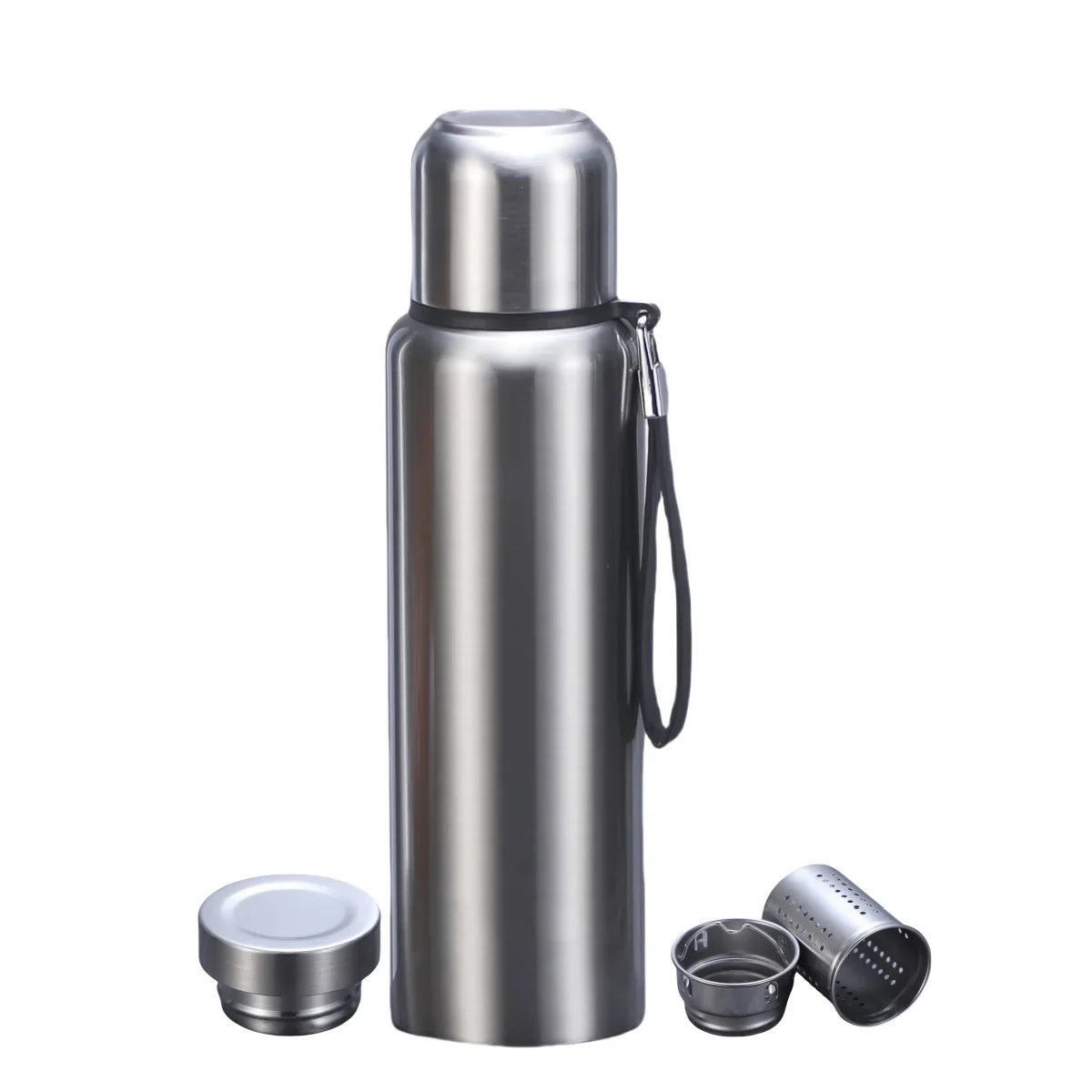 Vacuum Insulated Sports Bottle, Summer Travel 2026 Keeps Drinks Hot Or Cold – Stainless Steel Water Bottle