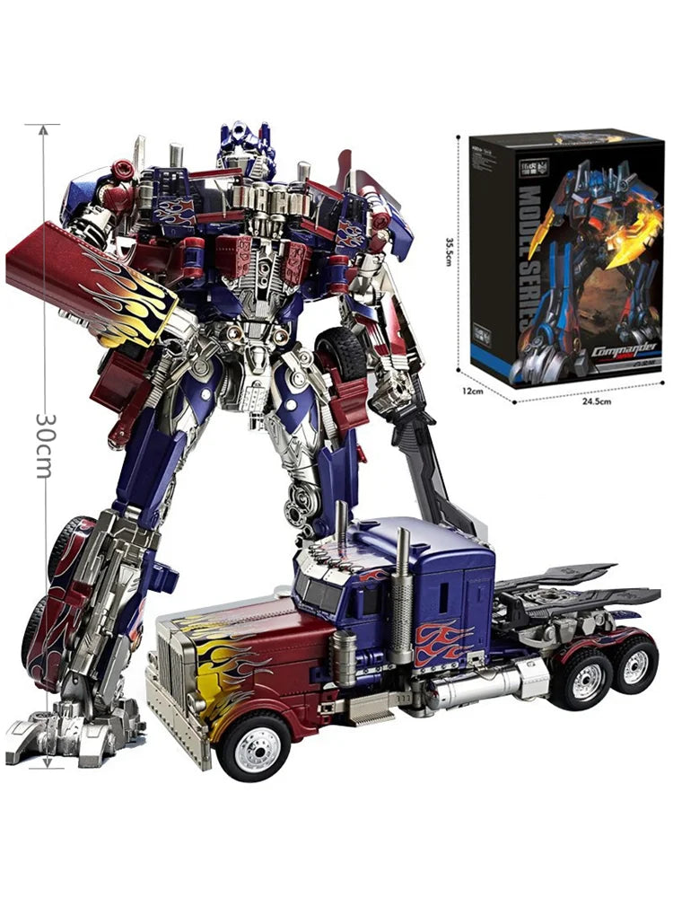 30cm Transformer Alloy Robot Toy Figure Unisex Kids Gift Fall 2025 Trend