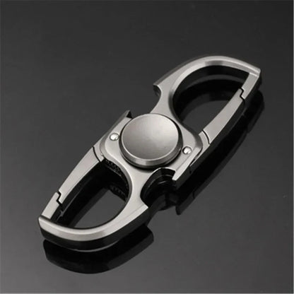 Spinner Finger Fidget Toy Keychain Bottle Opener for Stress Relief