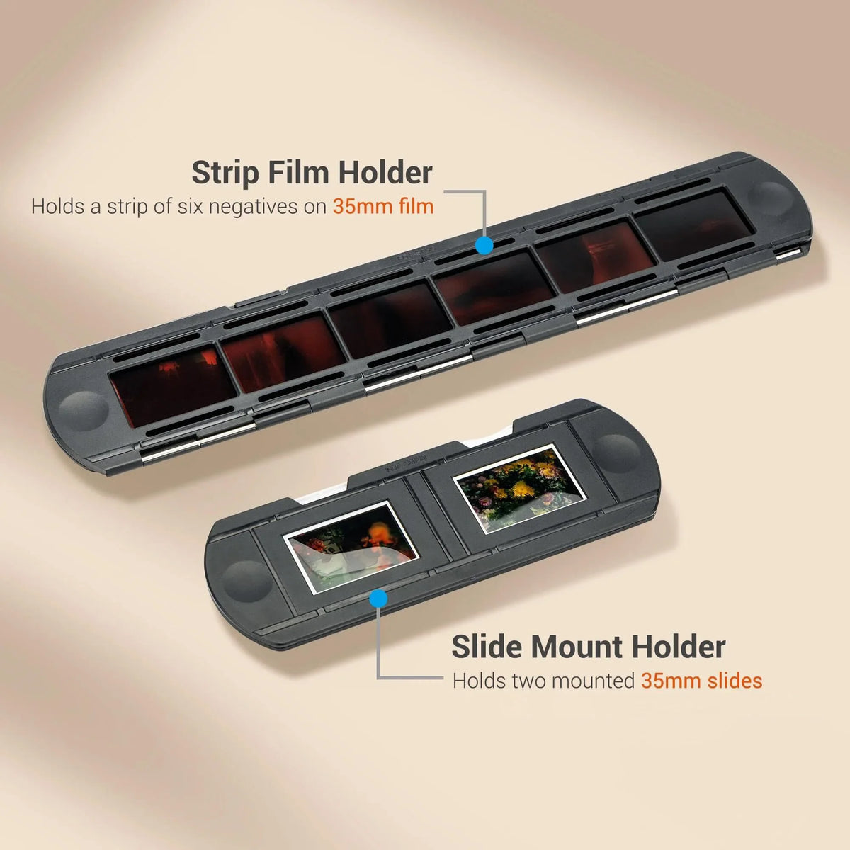 35mm Negative Film Scanner - 10-Level Flexible LED Light, Film Digitizer Kit For Photos, TikTok Viral Fall 2026 Gift