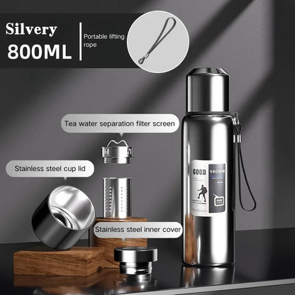 Water Insulated Bottle Stainless Steel Thermos Travel Mug For Outdoors Eco Friendly Gift 2026 Summer