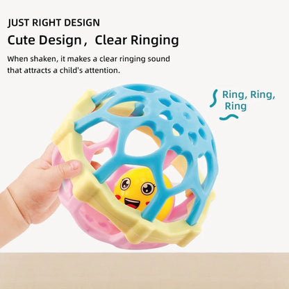 Rattle Baby Sensory Toy For Fine Motor Development