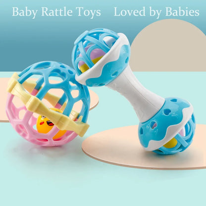 Rattle Baby Sensory Toy For Fine Motor Development
