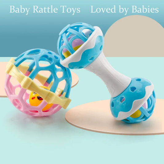 Rattle Baby Sensory Toy For Fine Motor Development