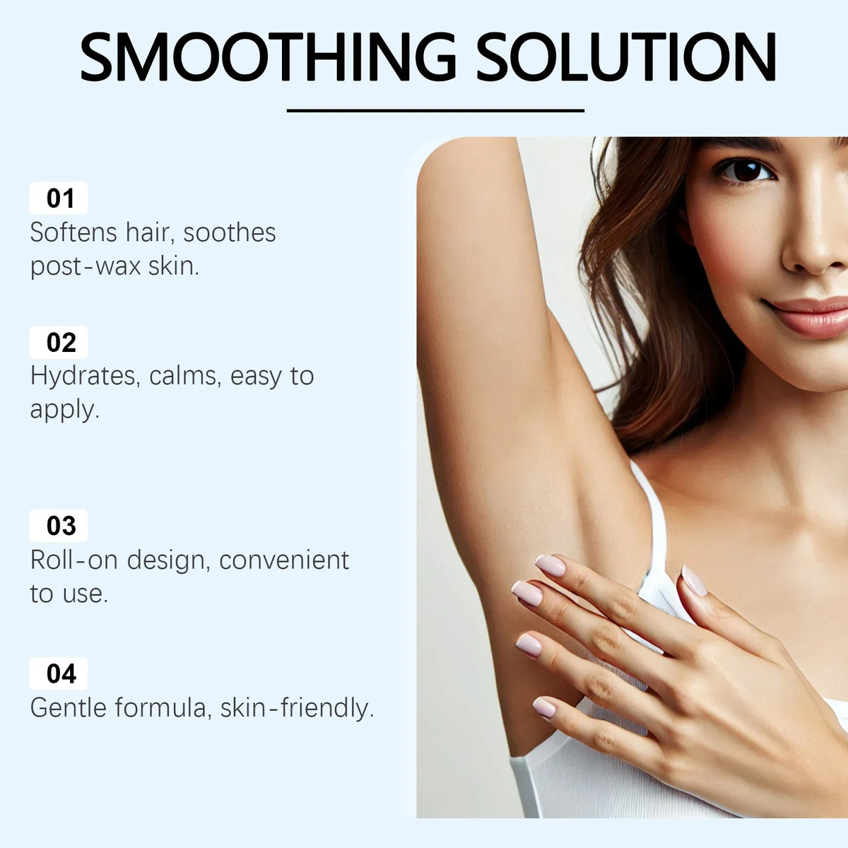 Ingrown2026 Edition Hair Serum Roll On Bikini And Body Maintenance Centella AHA BHA PHA Smooth Skin Summer