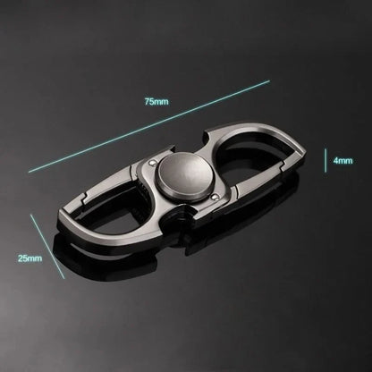 Spinner Finger Fidget Toy Keychain Bottle Opener for Stress Relief