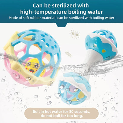 Rattle Baby Sensory Toy For Fine Motor Development