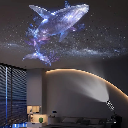 USB LED Projector Light Ocean Creature Projections Night Light Projection Patterns Kids Gift 2026 Festival Decor