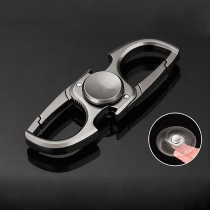Spinner Finger Fidget Toy Keychain Bottle Opener for Stress Relief