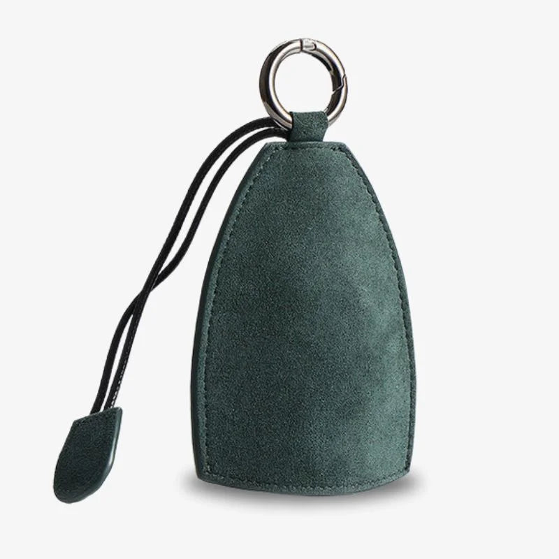 Car Key Chain Cover Plush Touch Velvet Sleek Key Holder Grip
