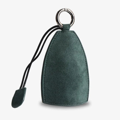 Car Key Chain Cover Plush Touch Velvet Sleek Key Holder Grip