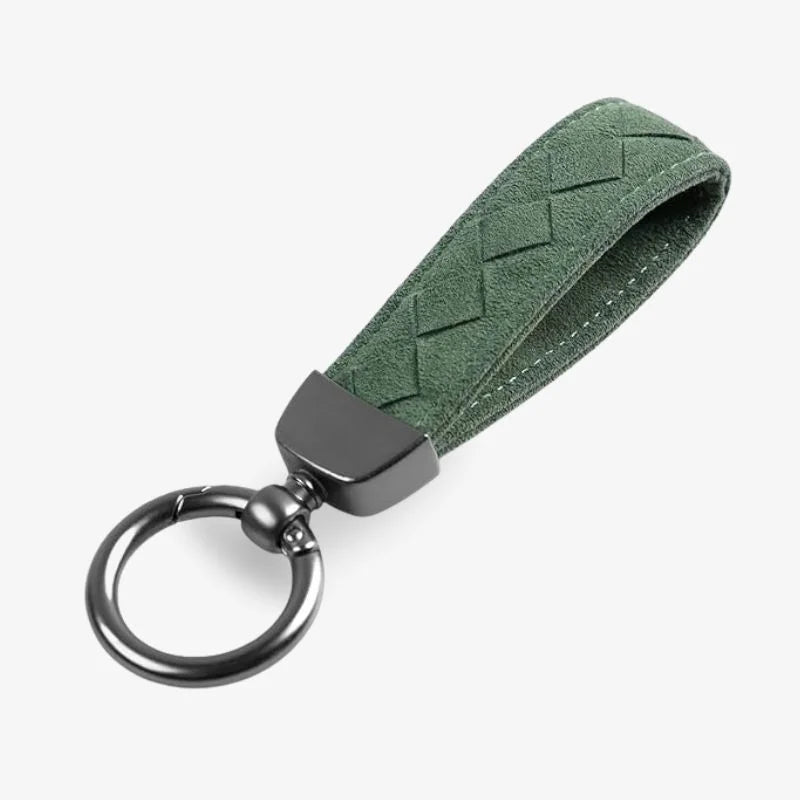 Car Key Chain Alcantara Strap Deluxe Keyring Regular Carry