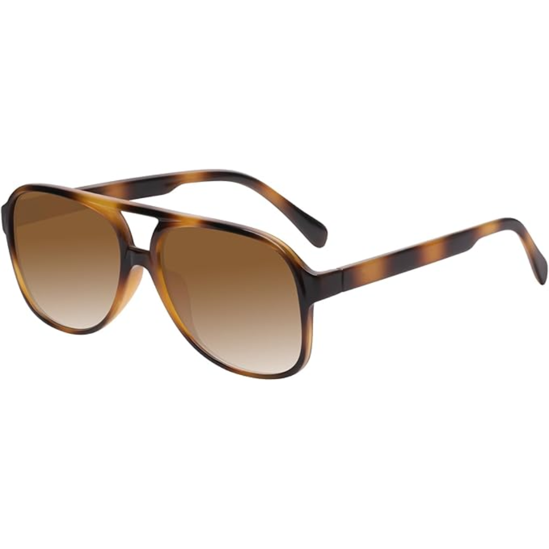 Atemberaubende Retro Aviator Sonnenbrille für Damen – übergroßer Rahmen, UV400 Schutz, für Sommerausflüge 1