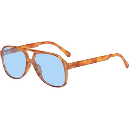 Atemberaubende Retro Aviator Sonnenbrille für Damen – übergroßer Rahmen, UV400 Schutz, für Sommerausflüge 2