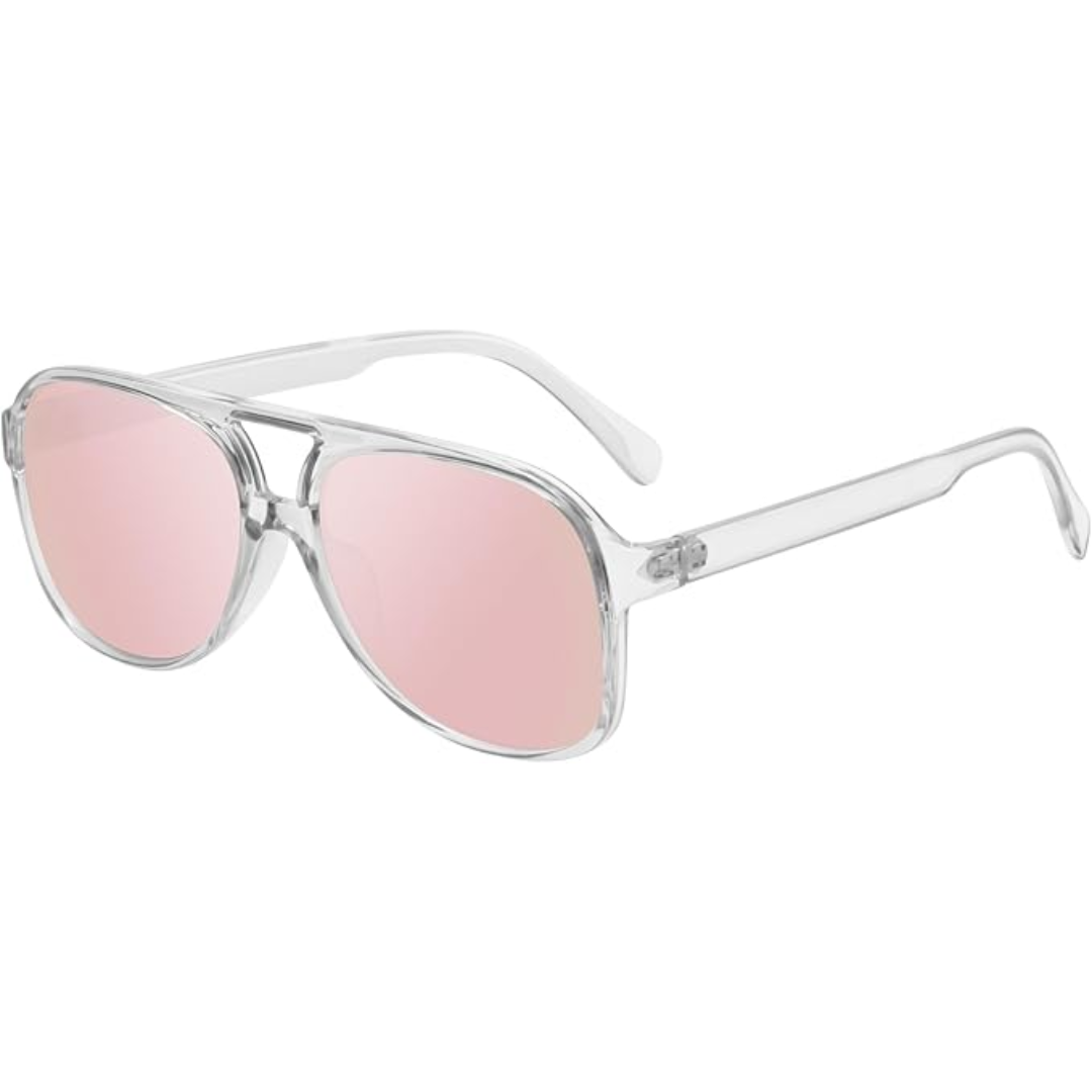Atemberaubende Retro Aviator Sonnenbrille für Damen – übergroßer Rahmen, UV400 Schutz, für Sommerausflüge 5