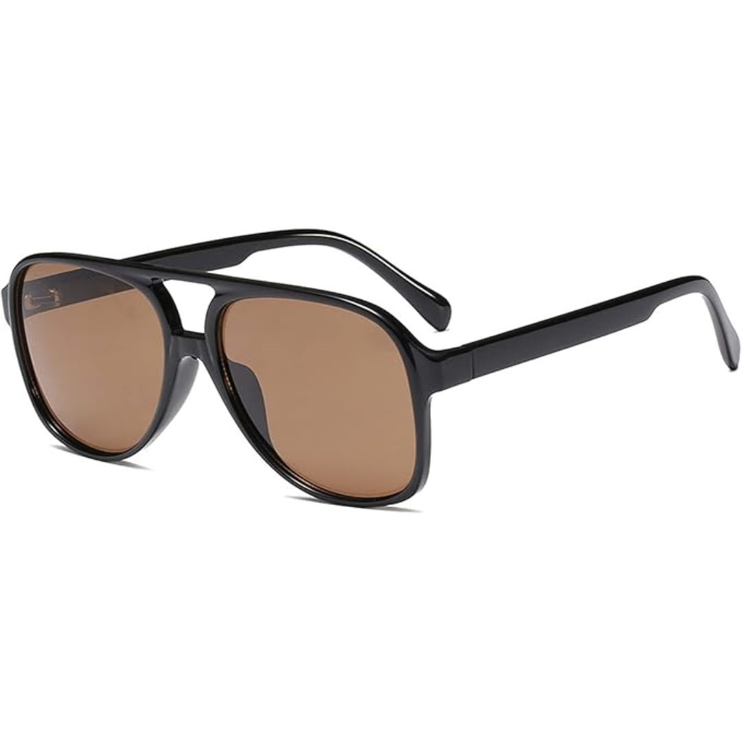 Atemberaubende Retro Aviator Sonnenbrille für Damen – übergroßer Rahmen, UV400 Schutz, für Sommerausflüge 7