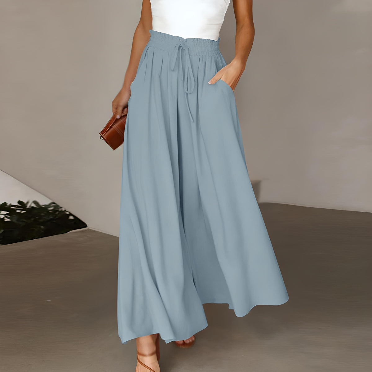 Atmungsaktive Damen Freizeithose – lässiger Schnitt, bequemes Material, für den Alltag 3