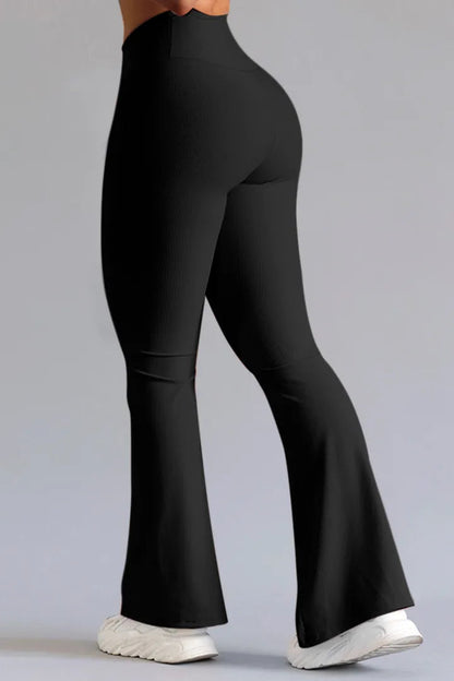 Atmungsaktive Damen Sporthose – asymmetrischer Schnitt, Baumwoll-Polyester-Mix, für Fitness und Freizeit 1