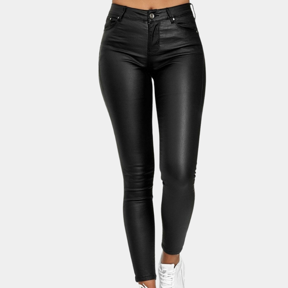 Atmungsaktive Damenhose – zeitloses Design, Baumwoll-Polyester-Mischung, für Sommerveranstaltungen 1