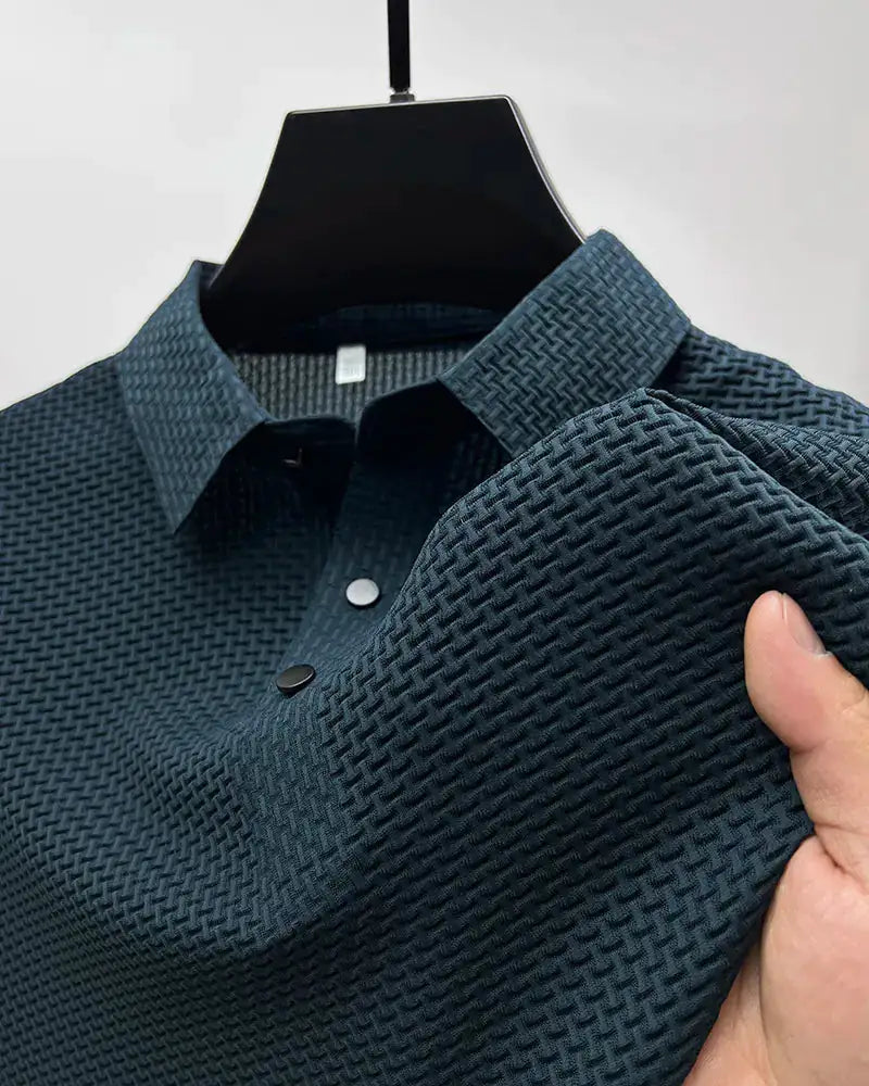 Atmungsaktives Herren Polo-Shirt – klassischer Schnitt, Baumwolle, für Büro und Freizeit 5