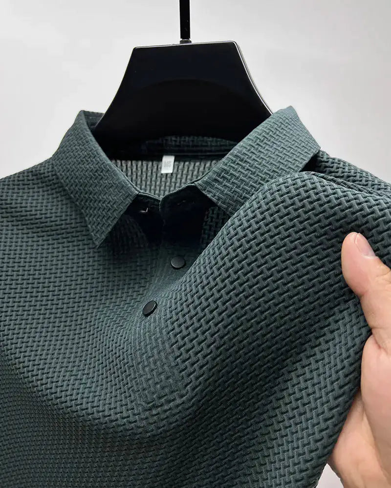 Atmungsaktives Herren Polo-Shirt – klassischer Schnitt, Baumwolle, für Büro und Freizeit 7