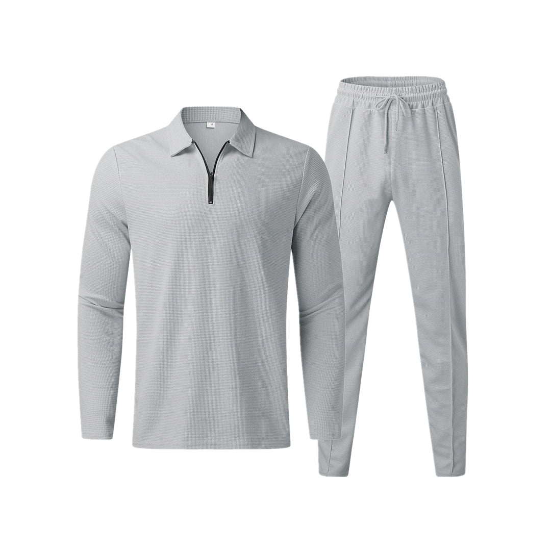 Atmungsaktives Herren Poloshirt – modischer Schnitt, Polyester, für den Sommer 0