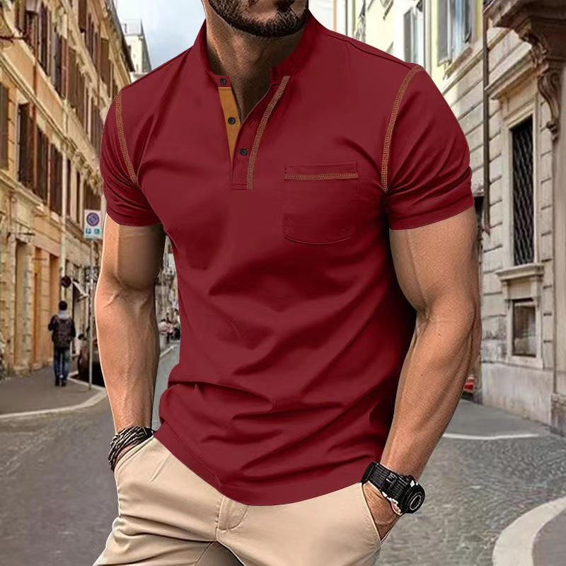 Atmungsaktives Herren Poloshirt – zeitloser Schnitt, Baumwolle, für Freizeitaktivitäten 6