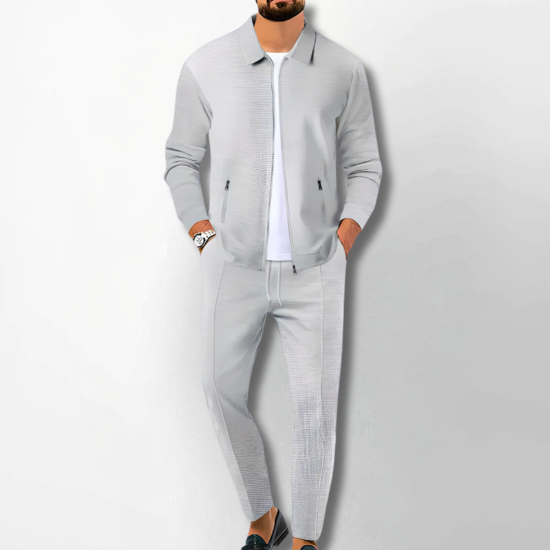 Atmungsaktives Herren Set – elegantes Design, für Büro und Freizeit 2