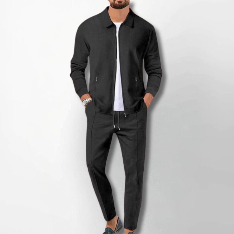 Atmungsaktives Herren Set – elegantes Design, für Büro und Freizeit 3