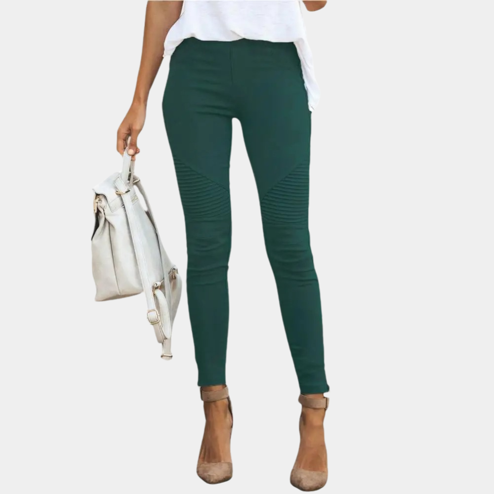 Bequeme Damen-Jeggings – hochtailliert, elastisch, für Alltag und Abendveranstaltungen 3
