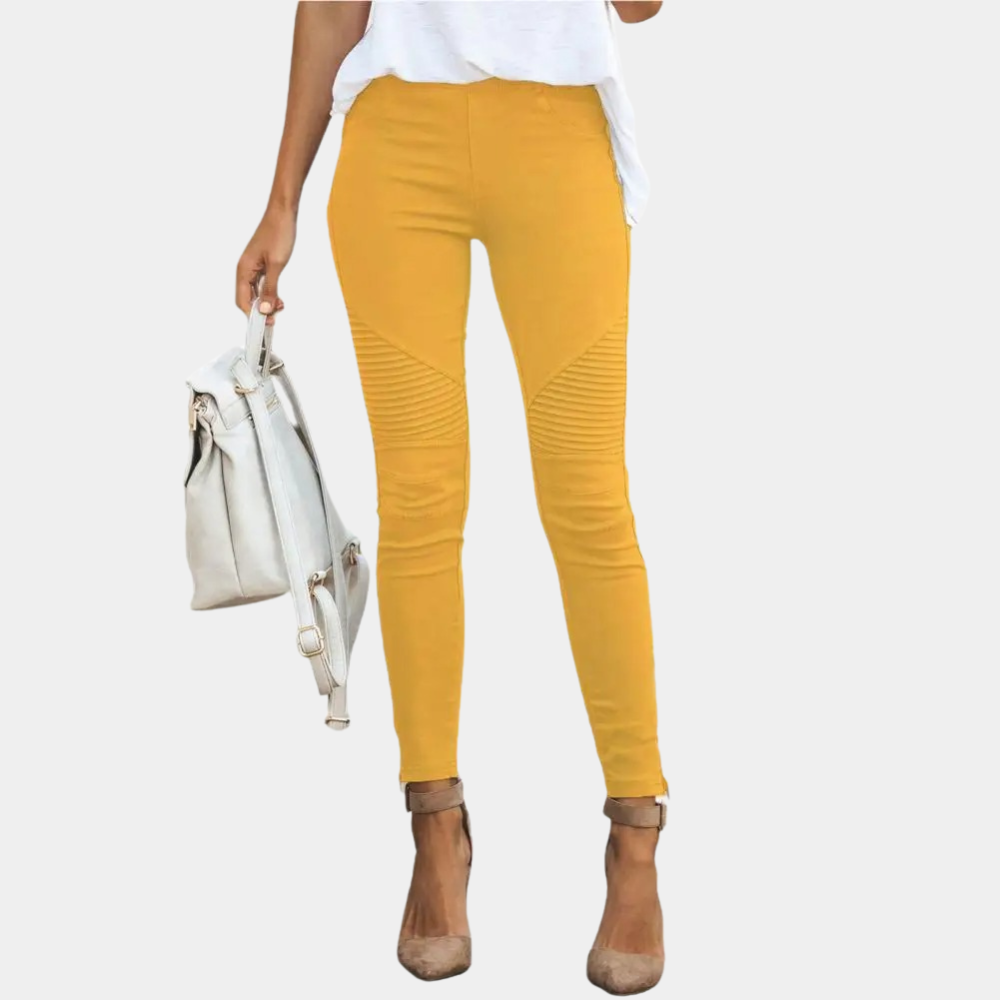 Bequeme Damen-Jeggings – hochtailliert, elastisch, für Alltag und Abendveranstaltungen 4