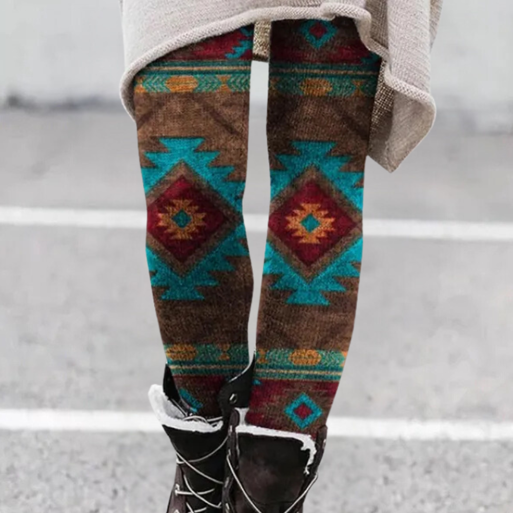 Bequeme Damen Leggings – elastisch, hoch geschnitten, für Freizeit und Alltag 0