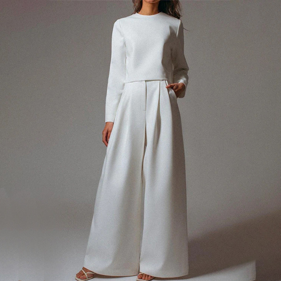 Bequeme Damen Palazzo Set – lässiger Schnitt, hochwertiger Stoff, für verschiedene Anlässe 9
