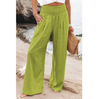 Bequeme Damen Stoffhose – High-Waist, dehnbar, für Büro und Freizeit 1