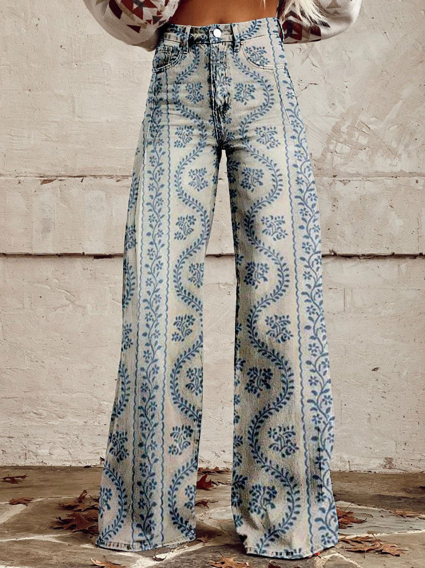Bequeme Damenjeans – weiter Schnitt, Baumwollmischung, für Freizeit und Alltag 1