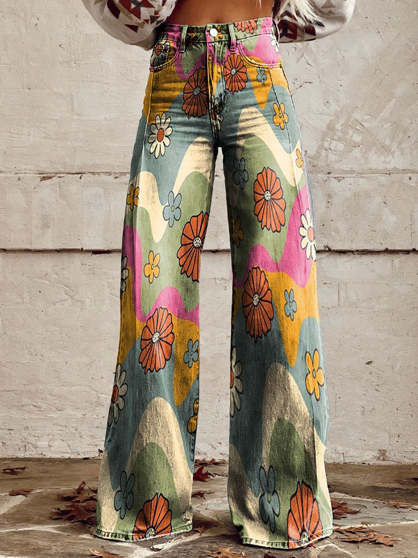 Bequeme Damenjeans – weiter Schnitt, Baumwollmischung, für Freizeit und Alltag 3