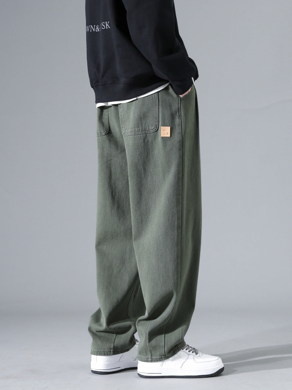 Bequeme Herren Loose-Fit Hose – lässiger Schnitt, atmungsaktives Material, für Freizeit 2