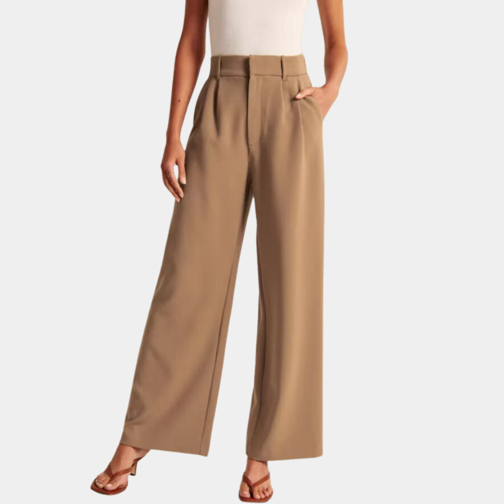 Bequeme & stilvolle Damenhose – lockere Passform, hochwertiger Stoff, für den Sommer 0